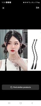Product Review of PT06 Tóc giả cài thắt bính nối kẹp đủ màu from V** V**g 0