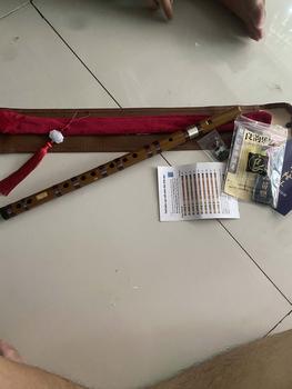 Product Review of Sáo Dizi Dọc cao cấp tone A4 | Nhạc cụ dễ chơi | Hình thức sáo tỉ mỉ | Nguyên liệu nứa già chọn lọc | Bộ phụ kiện có kèm túi da và màn rung loại sịn from t** t** t** 0
