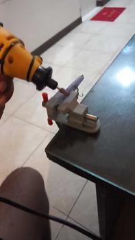 Product Review of CATOK MEJA MINI TANGGEM MEJA CETOK PARON MEJA 1,5" CLAMP KLEM JEPIT from i**s 0