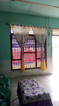 Product Review of Gorden Pintu Murah Hordeng Jendela Panjang untuk Ruang Tamu atau Kamar Tidur model Smokring 12 Ring Warna Gold Kuning Kain Katun from r**a 1