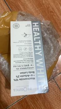 Product Review of DRCEUTICS Sữa Dưỡng Thể Hỗ Trợ Làm Sáng Da Body Lotion Healthy White (200g) Dưỡng Da Body from T**🐙 1
