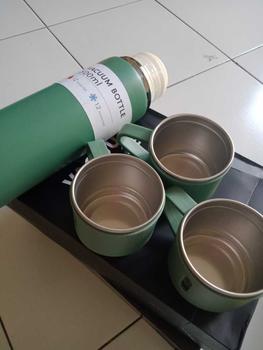 Product Review of Termos Sultan Vacuum Flask Set / Botol Minum Cangkir 500 ML Panas Dingin Souvenir Stainless Steel Wadah Thermos from S**I D**N 3