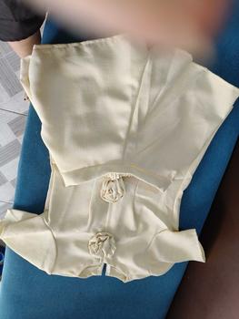 Product Review of Set đồ nữ áo lenin gân cổ tròn tay ngắn kết bông kèm quần đùi xinh xắn dễ thương T30 Women Kem from N**e N**n 1