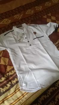 Product Review of Baju koko anak laki-laki Muslim lengan 3/4 usia 5-9 tahun Kain Lembut from B**y H**6 0
