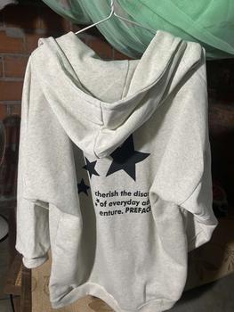 Product Review of Áo nỉ hoodie form rộng tay bồng phối vai Nữ Top Women in 2 mặt - Chữ Chảy from ** Q**h N** ** 1