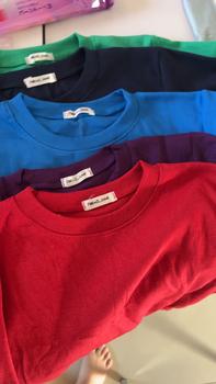 Product Review of เสื้อยืดคอกลมผ้าร่อง2x2 พรีเมี่ยมใส่สบาย from m**a 1