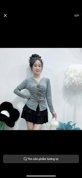 Product Review of Sét bộ thời trang hoa trà phối quần ống loe tôn dáng siêu xinh ( gồm 3 hoa có thể tháo rời) Nữ Women Top Thun from l**8 1