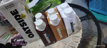 Product Review of OATSIDE Mix Cap Oat Milk Barista Blend Chocolate Coffee 200ml (6pcs) (Kemasan Tutup Botol) | Susu Oat Barista Blend Cokelat Kopi from i**a 1