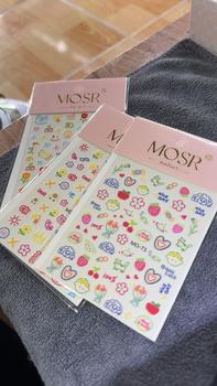 Product Review of Sticker nổi 5D hoạ tiết cute dễ thương, An Pi Nails from T**o 0