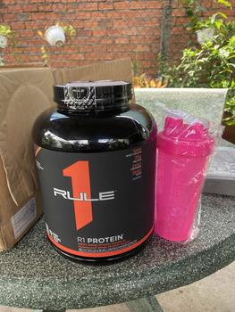 Product Review of (71 - 76 lần dùng ) Thực Phẩm Bổ Sung Thể hình  Whey Rule 1 R1 Protein 2.3kg  chính hãng tại Whey Sinh Viên from T**m 0