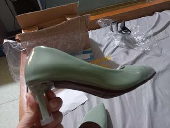Product Review of Giày Cao Gót Nữ MŨI trơn Giày búp bê mũi nhọn nữ tính cao 5p và 7p - size 35 - size 40 mã Cotron Shoes from N**h N**n 0