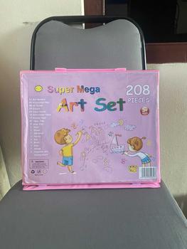 Product Review of GROSIR Crayon Set 208 Pcs dan 150Pcs Pensil Krayon Warna Lengkap Art Set Menggambar dan Mewarnai Seni Melukis Anak Stationery from n**a 3