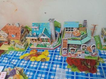Product Review of Combo 2 mô hình Villa Mái dỏ + TIỆN LỢI 3D bằng xốp PE tự lắp ghép cho bé Bộ Lắp Ráp Toy Tháo Lắp Đồ Chơi from P**m D**n 0