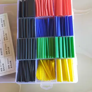 Heat Shrink Pembungkus Kabel Bakar Selang Konektor Penyambung Kabel Isolasi Bakar 140Pcs/530Pcs/800Pcs - PK