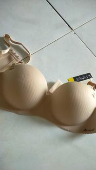 Product Review of Áo cúp 5p chống tụt cao cấp có lớp keo chống tụt có thể mặc k dây Women Nữ Bra Đen from T**@ 0