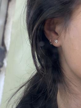 Product Review of Khuyên tai bạc nữ TLEE sao đá sang trọng TLEE JEWELRY B0299 from L**g 0