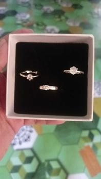 Product Review of [BUY 1 TAKE 1] Missu 2pcs Classic Couple Ring+Free 6 Claw Promise Ring Accessories for Couple #CR004 B1T1 from R**e 2