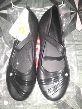 Product Review of Sissy Girl Fashion Black Shoes For Kids School Shoes Rubber Women's Shoes from j**n 0