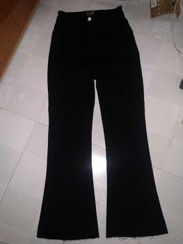 Product Review of (LOE9TAC11) Quần Jean Nữ Dáng Loe 9 Tấc (92cm) Dành Cho Nàng m50 Pants Denim Women Có Túi from C**🍼 0