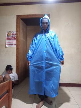 Product Review of Unisex EVA Raincoat Portable Rain Poncho Jacket for Men Women Raincoat raincoat  men from L** R**e S**n 1