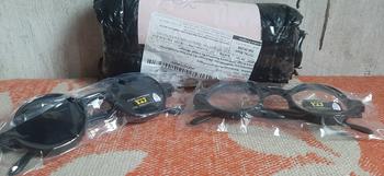 Product Review of Uriba - Kacamata Gaya Fashion Unisex Bulat Frame Tebal Sunglasses - Hitam Lensa Pria Eyewear from i**8 2