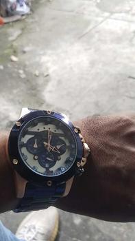 Product Review of CHRONO AKTIF LEOPARD 8804 JAM TANGAN PRIA TAHAN AIR BERGARANSI Watches Biru tangansultan from S**k 0
