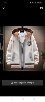 Product Review of Áo khoác nỉ hoodie bomber nam nữ form rộng kiểu dáng bóng chày hình in TĐ Menswear Jacket Thun Đen from T**n K**t 8**8 0