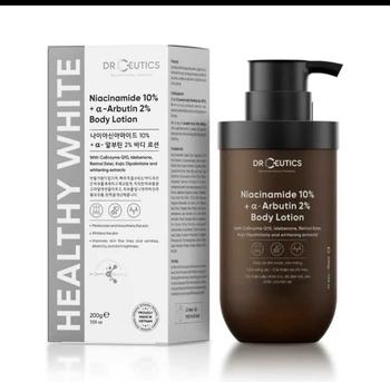 Product Review of DRCEUTICS Sữa Dưỡng Thể Hỗ Trợ Làm Sáng Da Body Lotion Healthy White (200g) Dưỡng Da Body from L**e 1