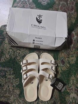 Product Review of Crousel Sandal Casual \ Women - Lantana White from R**y E**a S**a 1