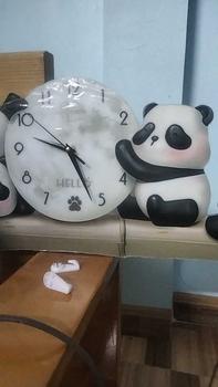 Product Review of Tranh Đồng Hồ Gấu Trúc Lắc Chân Cute, Trang trí phòng khách, phòng ngủ decor trang trí ...Vv from D**g 9** 0