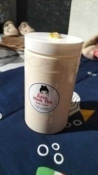 Product Review of 1KG Kem Body Tẩy Dưỡng (da ngâm sạm thân đen chai lì, da vàng) from h**💝 0