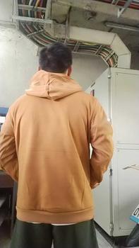 Product Review of YXF HOODIE JACKET WITHOUT ZIPPER 80% FABRIC COTTON ( not thicker nor thinner) HAND SIGN PRINTED DESIGN from J**y 3