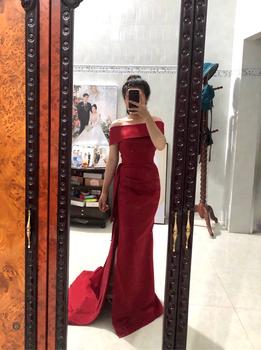 Product Review of Váy cúp body đuôi cá xẻ vây kèm bệt vai rời- Váy cưới, đàm cưới thiết kế đi bàn, chụp ảnh đơn giản, thanh lịch- H396 from L**i 0