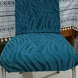Luxury Chair Cover / Penutup Alas Sarung Kursi Elastis Scretch Tebal Mewah Renda Abstract