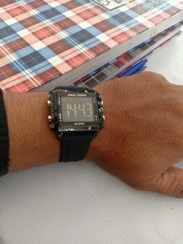 Product Review of jam  tangan original Pria wanita terbaru 2023  rubber segi Digital transparan from N**e 0