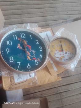 Product Review of Clock     นาฬิกาเสริมฮวงจุ้ย แขวนห้องนั่งเล่นบ้านแสงหรูหราทันสมัย เรียบง่าย นาฬิกาติดผนัง นาฬิกาแขวนผนัง แต่งบ้าน แนวมงคล    posstg from จ**ฟ 2