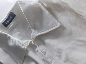 Product Review of (A5) áo borrip cotton cổ trụ nút cài tay ngắn ôm body siêu hack dáng, dễ mặc cho các nàng <55kg Nữ Top Women Shirt from M** N**c 1