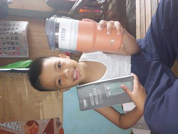Product Review of New Tyeso Tumbler with Handle Thermos Coffee Mug Foldable Straw Stainless Steel Hot and Cold Water Bottle Drinkware Flasks from J**n C**o 1