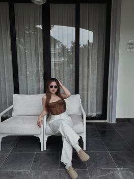Product Review of Quần suông kaki + jean bigsize nữ  dáng suông rộng dành cho chubby đùi to vải kaki mềm mại đứng dáng   Women from C** g**o T**y 1