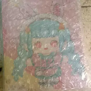 [NEW] DIAMOND PAINTING ANIME GIRL SERIES + FRAME BINGKAI 18CM X 18CM / SET STICKER DIY MANIK DIAMOND BEADS CUTE GIRL LUCU UNIK MURAH STIKER MOMO NINI BOX DIY