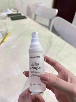 Product Review of Ủ Trắng Lúa Mạch Collagen (30ml)- Mặt Nạ Hỗ Trợ Làm Sáng Hồng Da, Hỗ Trợ Chăm Sóc Da Ngâm Đen. from d**y 0