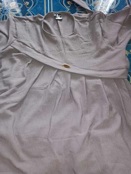 Product Review of Aluna Dress Muslim Gamis Crinkle Airflow Polos Terbaru Wanita Dewasa Muat dari BB 40 kg sampai 100 kg from A**a 2