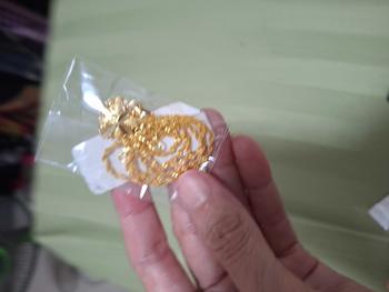 Product Review of สร้อยคอหัวใจกลวง, โชคดี, โซ่กระดูกไหปลาร้า, สำหรับผู้หญิง, เครื่องประดับจี้ from ค**ร ค**😊 0