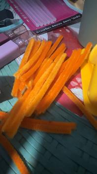 Product Review of ลำต้นผ้าขนแกะ, 100 ชิ้น, ลวดกำมะหยี่ ดอกไม้ DIY, ลวดเหล็กอ่อน, แท่งบิดหลากสี, ยาว 30cm เส้น หนา 0.5-0.6mm อุปกรณ์ช่อดอกไม้ทำมือ DIY, แพ็ควัสดุชั้นเรียนงานฝีมือ from 🪼**🪼 0
