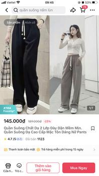 Product Review of Quần Suông Chất Dạ 2 Lớp Dày Dặn Mềm Mịn. Quần Suông Dạ Cao Cấp Mặc Tôn Dáng Nữ Pants from 🦁**🐅 0
