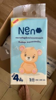 Product Review of (LIVE) เซท 4 ลัง NeNo หมี กระดาษทิชชู่ แบบดึงแขวนได้ หนา 4 ชั้น นุ่ม ไม่ยุ่ย ไม่ขุย 1280 แผ่น GB/T20808 ทำความสะอาด กระดาษชำระ ทิชชู่  หมี  neno ทิชชู  แขวน  neno  ยกลัง from ☯** บ**ง 💵** 0