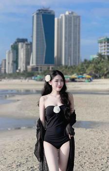 Product Review of Đồ bơi bikini đi biển set liền thân + choàng ngoài free size from K**h t**g (**c p**) 0