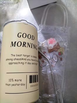 Product Review of Cốc giữ nhiệt,ly giữ nhiệt  Iced Americano inox 304 kèm đủ phụ kiện 600ml from B**🌷 3