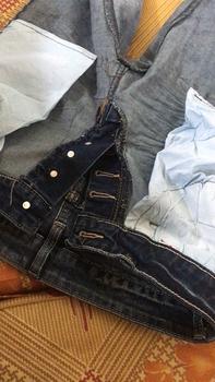 Product Review of [ TẶNG MÁC ]Quần jeans pơ pồ XX vẩy sơn 4 cúc được ktra hàng quanjeans namdep dai Pants Menswear Có Túi from N**h 1