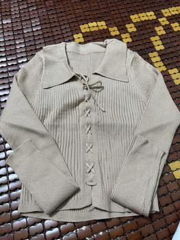 Product Review of Áo Len Dệt Kim, Dài Tay, Cổ Polo, Hàng Mới Về Mùa Thu 2024, Áo Len Mặc Trong, Ngắn Và Nhỏ, Có Thể Mặc Bên Trong Áo Len, Dành Cho Nữ, Thích Hợp Cho Mùa Thu Và Mùa Đông from n**7 0